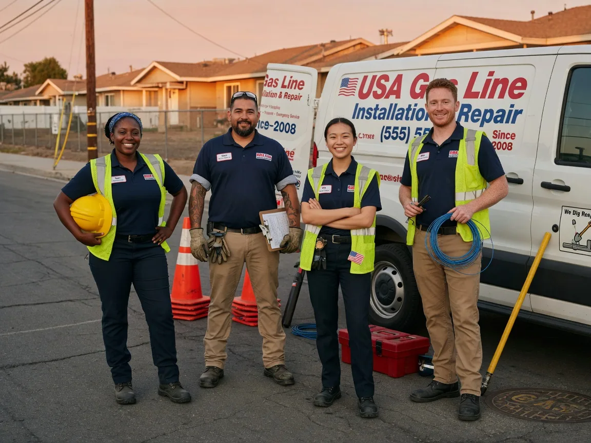 Gas Line Installation company in North Lawrence, OH